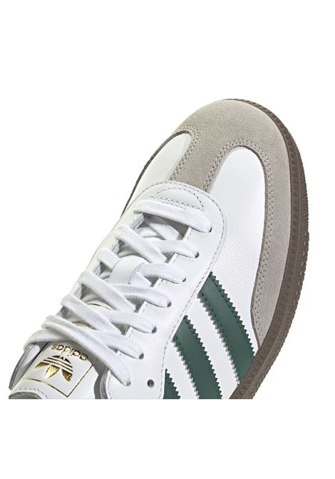 Adidas Samba OG Shoes White Green Unisex ADIDAS ORIGINALS | Sneakers | JH8797-